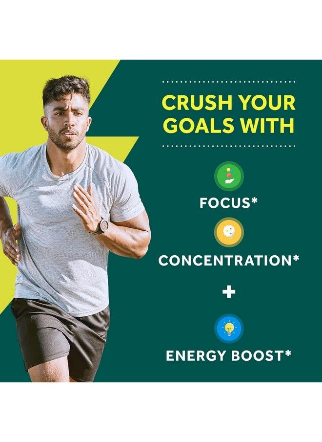 NEURIVA - Brain + Energy Gummies Nootropic Brain Supplements For Focus And Concentration With Neurofactor Vitamin B12 & Caffeine For An Energy Boost* 75Ct Natural Blackberry - Image 1