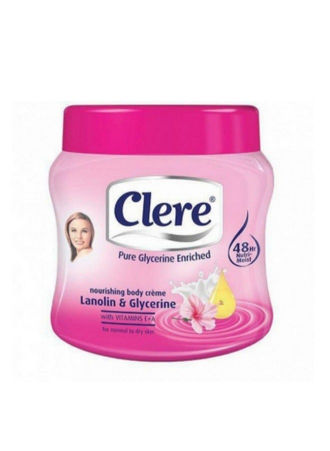 كريم مغذي للجسم باللانولين والجلسرين 500 مل