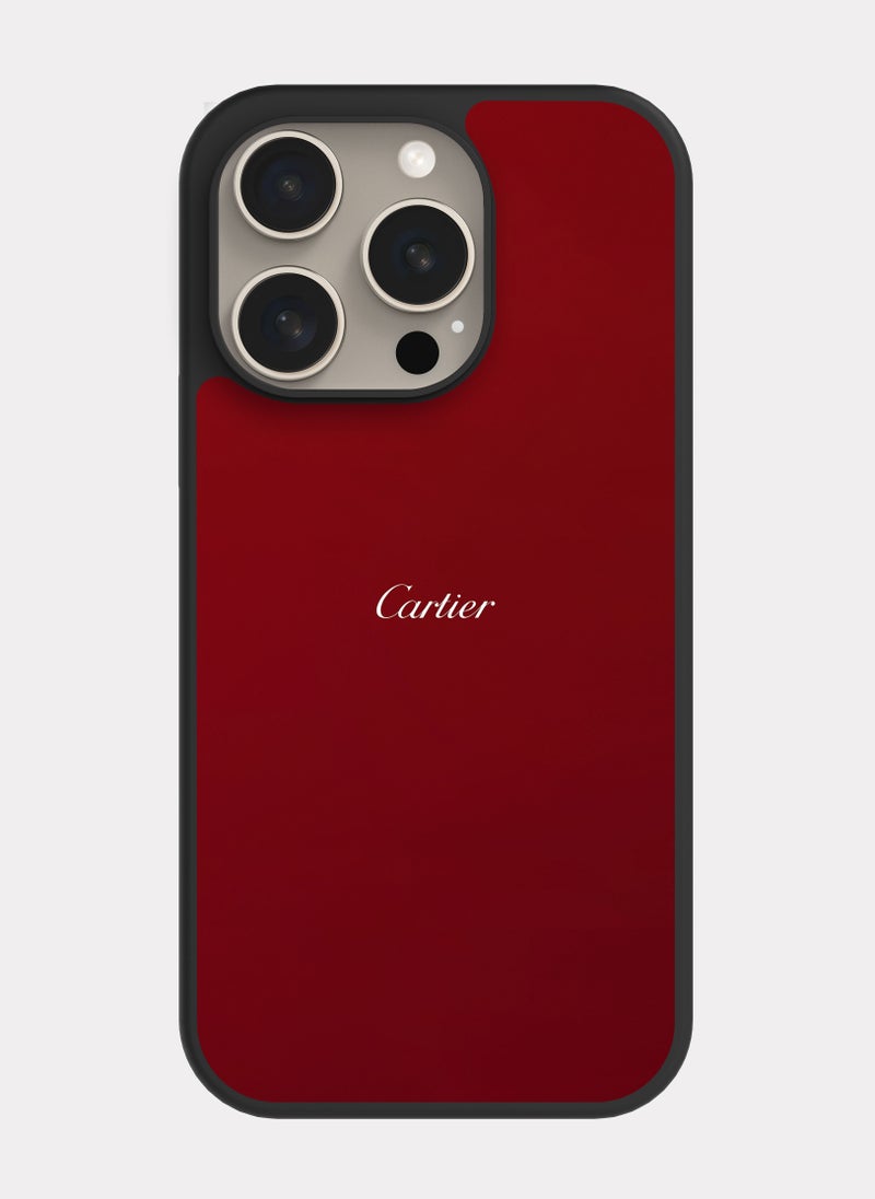 PXLAAT iPhone 15 Pro case cover Cartier - Image 1