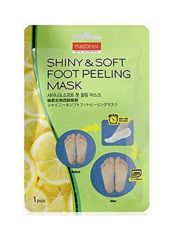 Purederm Shiny and Soft Foot Peeling Mask - Image 2