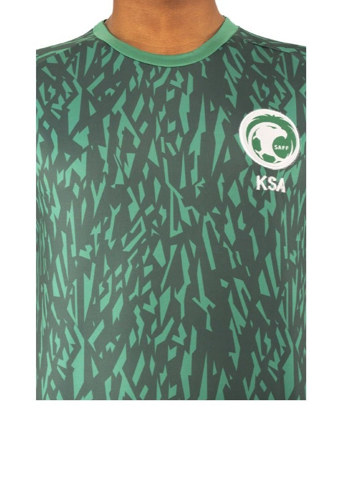 Sports New Saudi Arabia Away Jersey T-Shirt and Short - Image 2