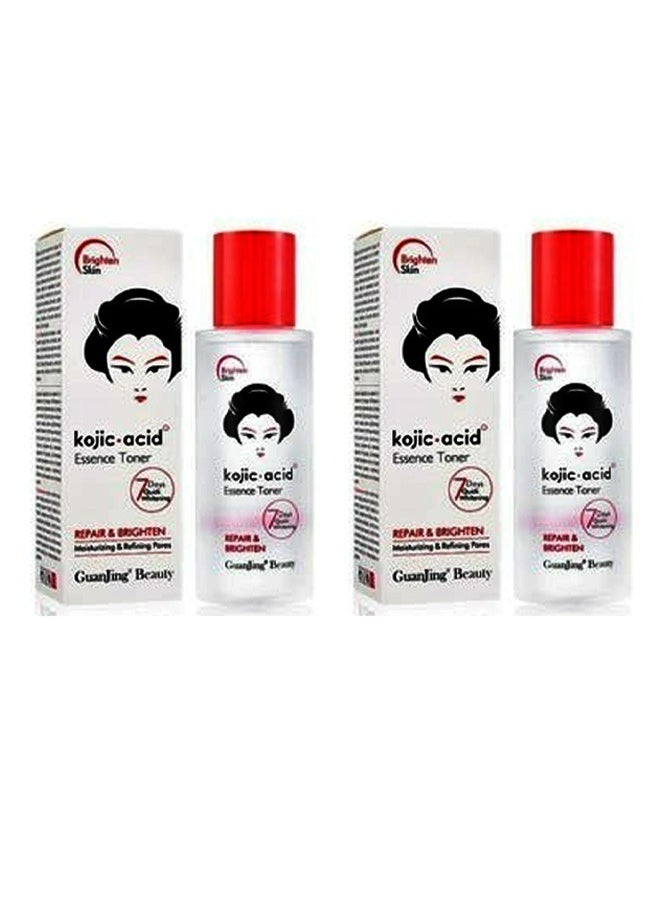 KOJIC ACID Two pieces of Repair & Brighten Essence Toner 100 ML  - Image 1