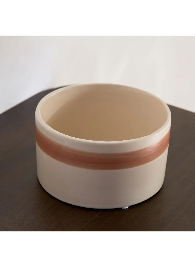 Home Box Vesus Dolomite Plant Pot - 14.5x14.5x8 cm