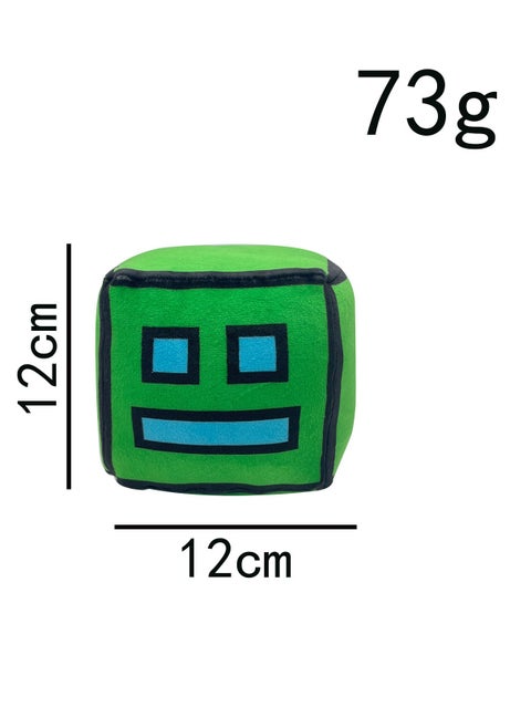 New Product Geometry Dash Plush Geometry Sprint Game Plush Toy Doll