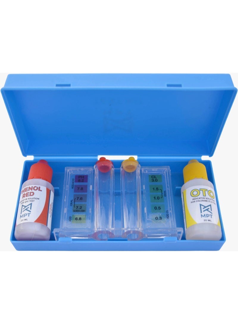 MPT Swimming POOL test kit for chlorine and ph - Image 2