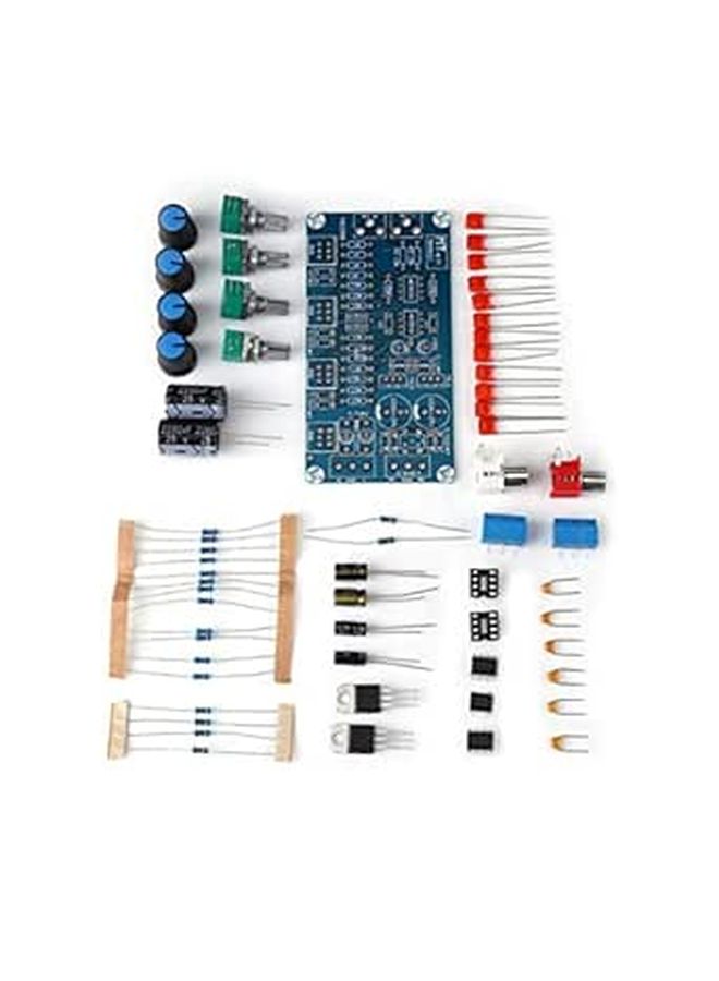 DIY Stereo Preamplifier Kit With Volume Tone Control Board Low Middle High Pitch - Image 1