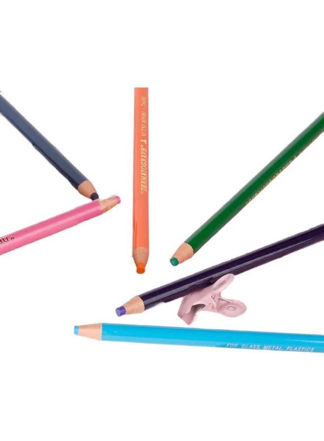 Uni Uni Mitsubishi Oil-Based Marking Pen, Eco-Friendly Tear-Off Roll Paper 7600, Industrial Marking Pen (Writable Film/Glass/Leather/Metal, Etc.), Purple, Single Pen - Image 1