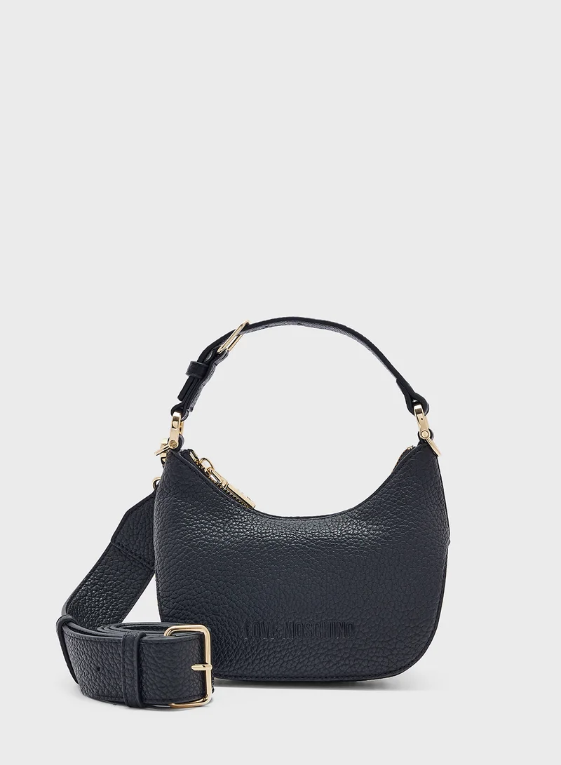 Love Moschino BLACK PU GRS BLACK PU GRS