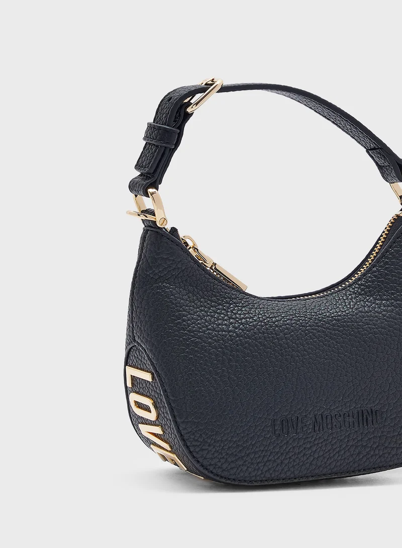 Love Moschino BLACK PU GRS BLACK PU GRS