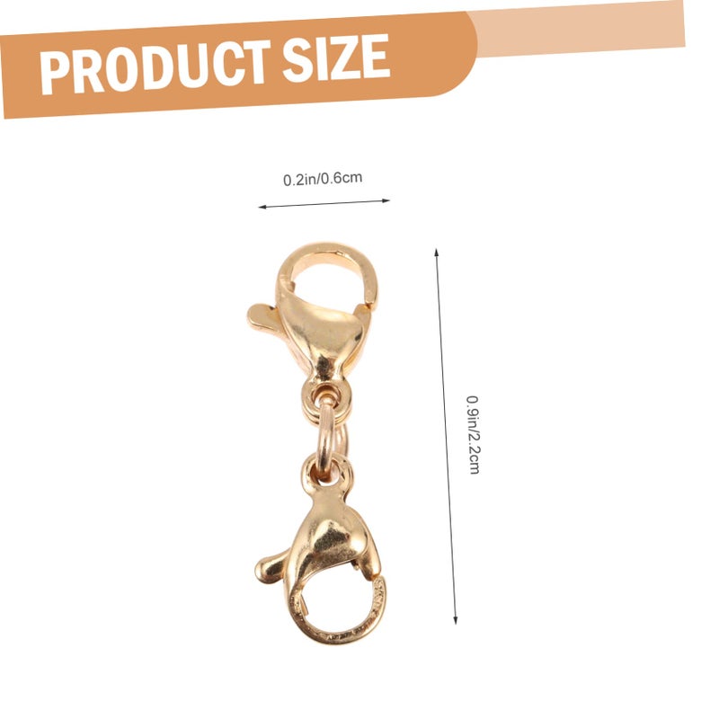10pcs Stainless Steel Lobster Clasps for DIY Jewelry Making Repair Strong Rustproof - Image 3