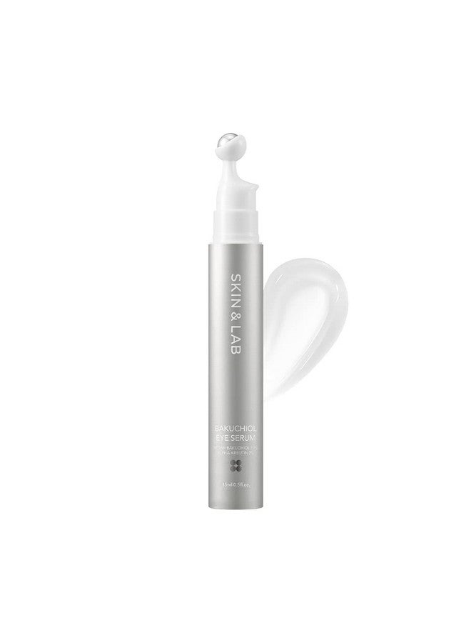 سكين & لاب سكين ساينس سوليشن [الجلد والمختبر] مصل باكوتشيول للعين مع رولون الكافيين، مصل كوري تحت العين، مضاد للشيخوخة، العناية بالتجاعيد للخطوط الدقيقة، نباتي، لم يتم الإساءة إلى الحيوانات لتصنيعه، 0.5 أونصة سائلة. أوز - Image 1