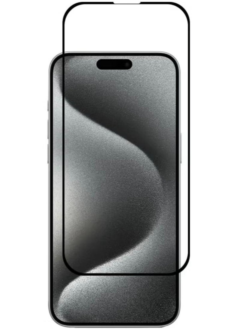 Generic Tempered Dustproof Glass Screen Protector Compatible For iPhone 15 Pro  - Image 1