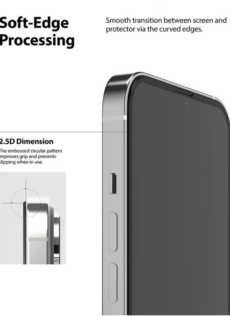 Generic Tempered Dustproof Glass Screen Protector Compatible For iPhone 15 Pro  - Image 4
