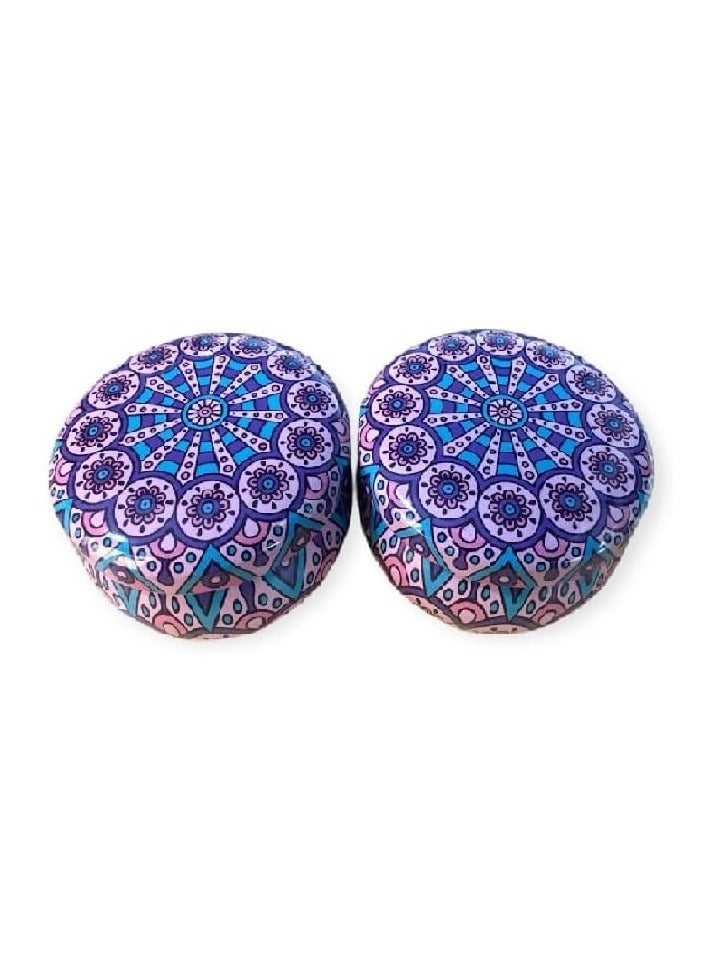Two elegant decorative candles add warmth and beauty to the atmosphere. - Image 1