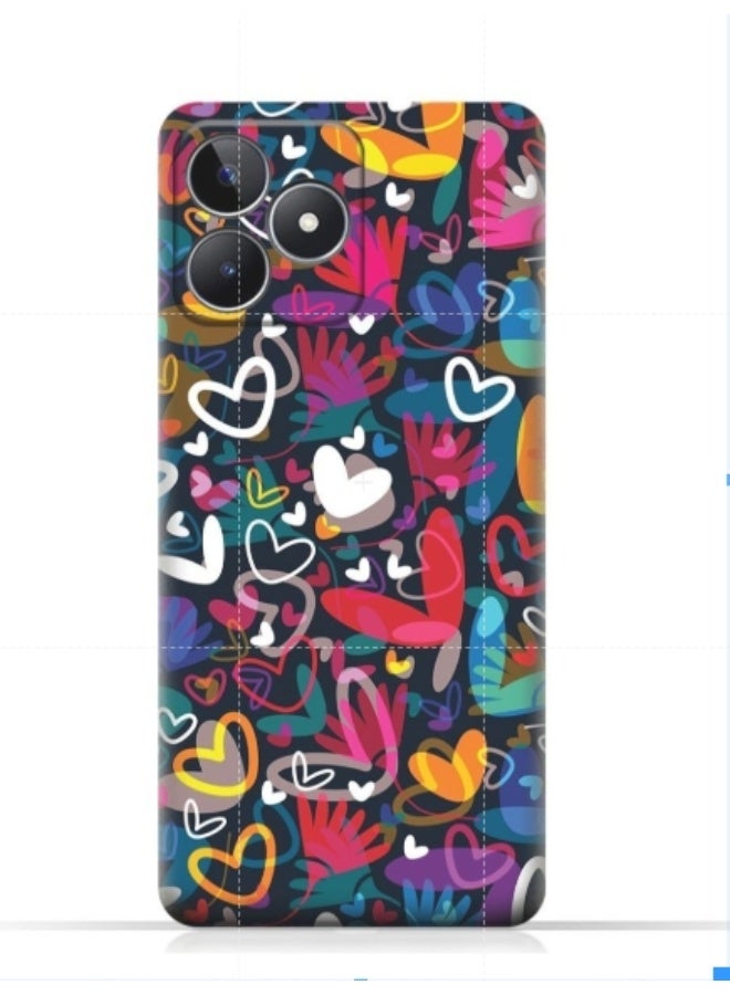 إيه إم سي ديزاين غطاء حماية بطبعة هاتف ريلمي C33