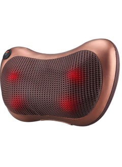 YupFun Massage Pillow Neck Back Massager with Heat, Shiatsu Deep Kneading  - Image 1