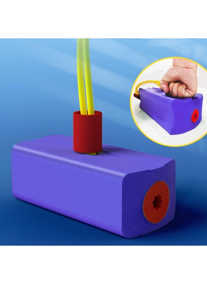 IBAMA IBAMA Foam Pogo Jumper for Kids, Toddler Training Pogo Sticks with Squeaky Sounds, Bouncy Toy for Boys and Girls, 250 Pound Capacity (purple)  - Image 5
