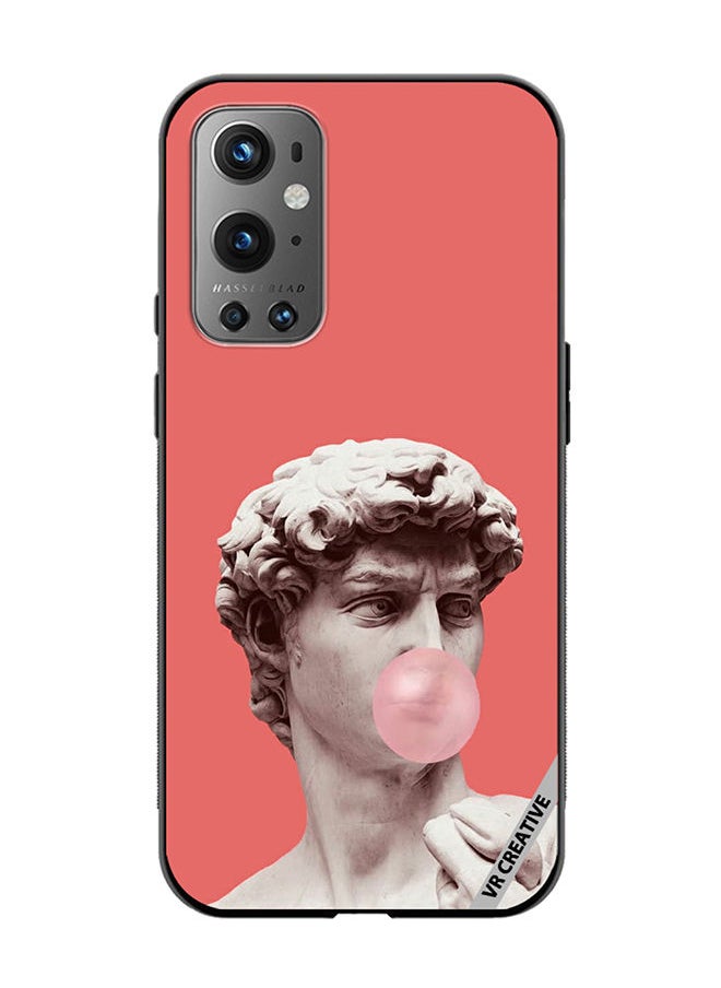 VR CREATIVE Protective Case Cover For OnePlus 9 Pro Gum, Esthetics, Retro wave Design Multicolour  - Image 1