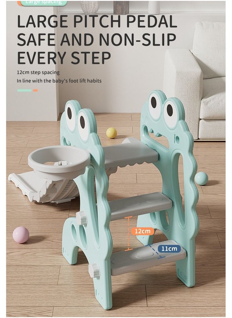 RBWTOYS RBW TOYS Two Steps Slides for kids, Baby Joy Slide, First Slide Plastic Play Slide Climber for Children Activities & Games RW-16350B  - Image 3
