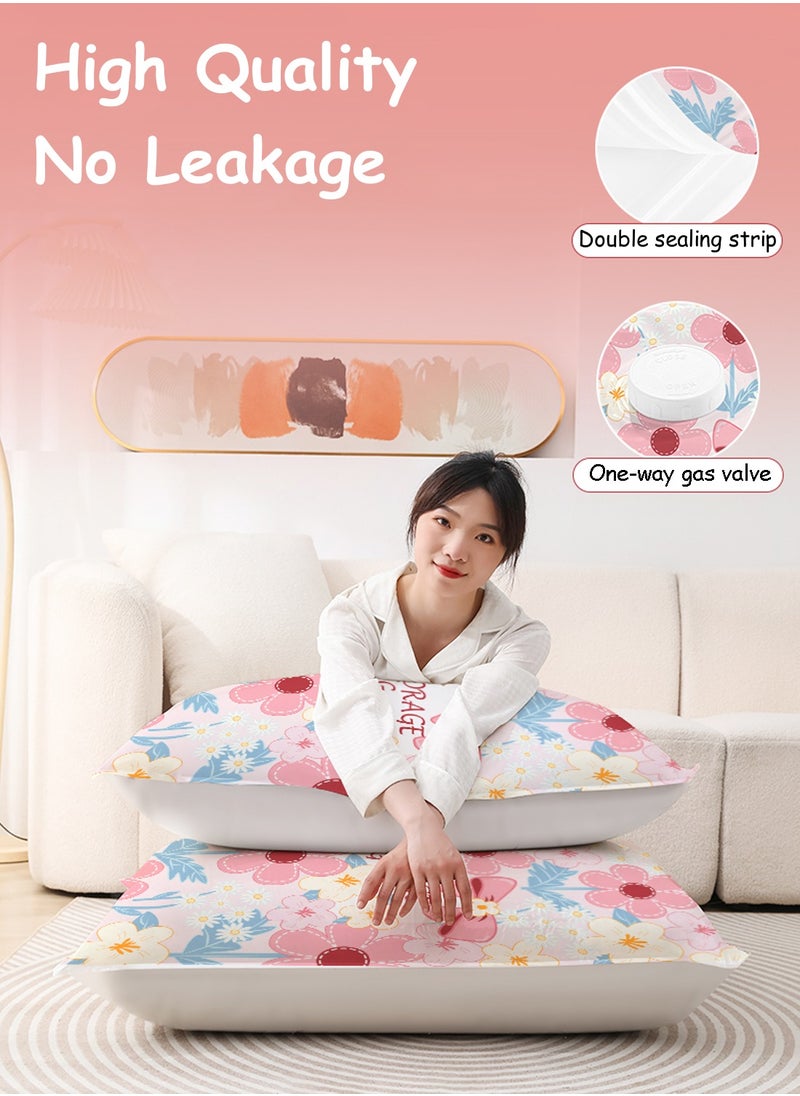 Relex - Vacuum Storage Bags, Space Saving Vacuum Sealed Bags with Electric Suction Pump, Reusable Vacuum Compression Bags for Clothes, Blanket, Duvets, Pillows, Quilt, Travel - Image 1