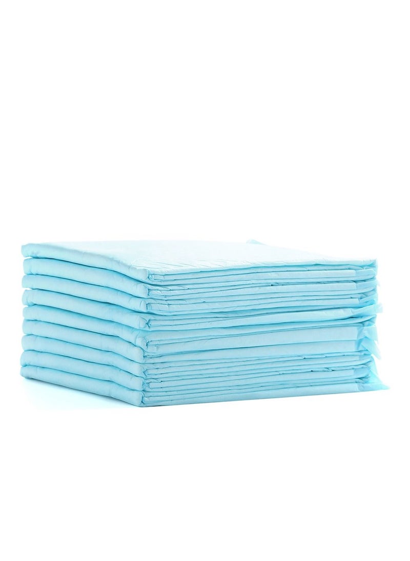 Little Story Pack Of 20 Disposable Diaper Changing Mats - Blue  - Image 4