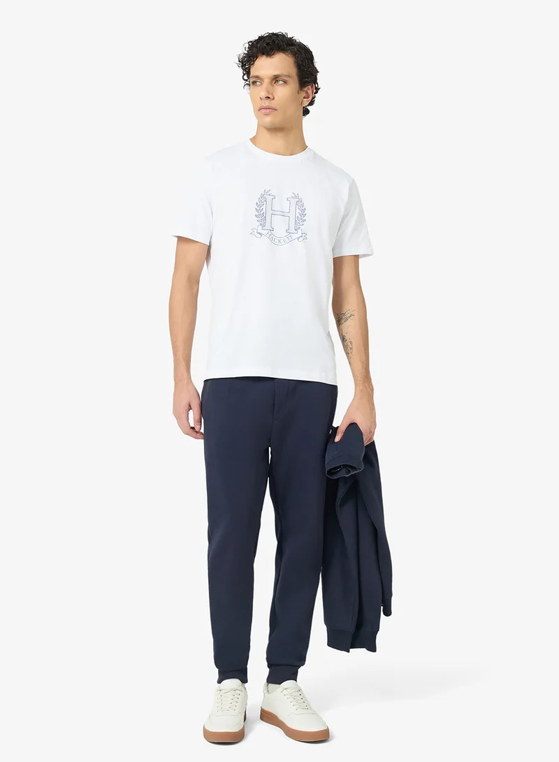 Hackett  Crest Crew Neck T-Shirt for Men | Best Price UAE