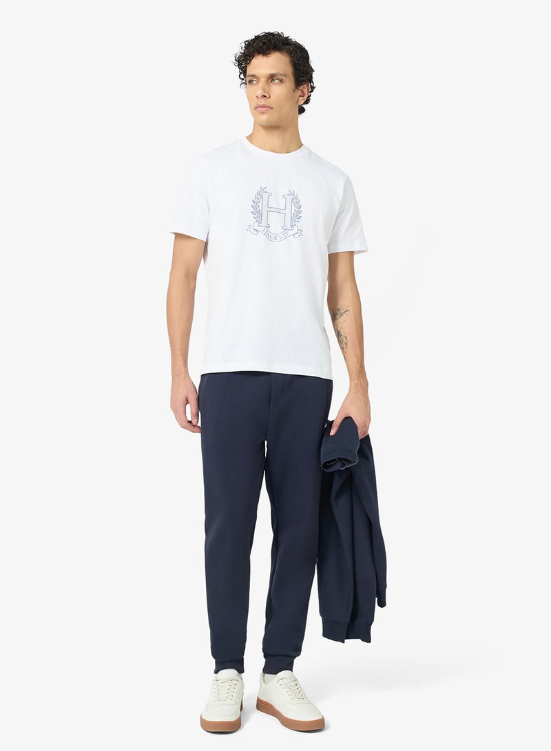 Hackett Crest Crew Neck T-Shirt - Image 4