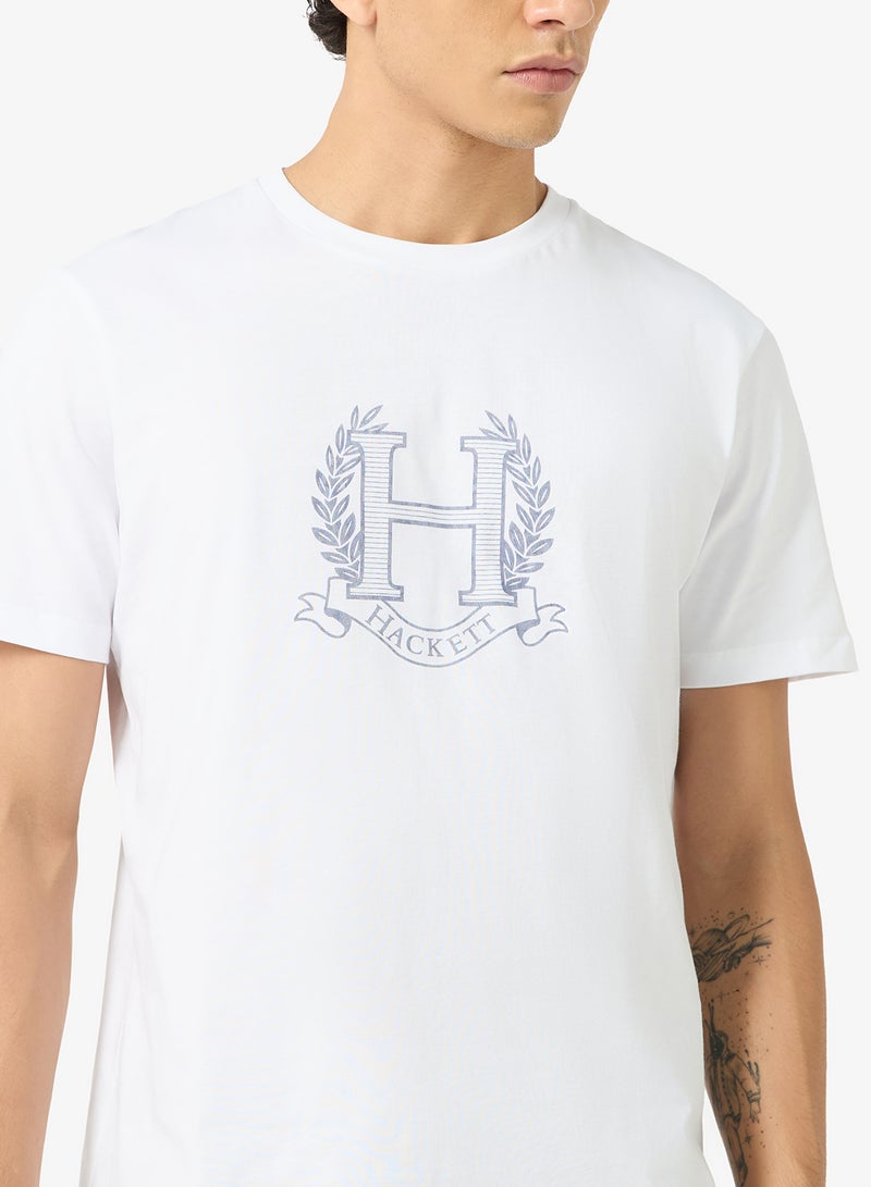 Hackett Crest Crew Neck T-Shirt - Image 3