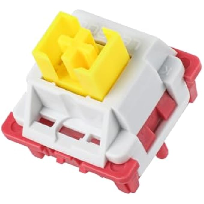 Leobog X LEOBOG NIMBUS V3 KEYBOARD SWITCHES, 35 PCS 34GF LINEAR SWITCH SET, FACTORY LUBED 5-PIN SWITCH WITH POM STEM, LED SLOT FOR MECHANICAL GAMING KEYBOARD, COMPATIBLE WITH MX KEYCAPS - Image 1