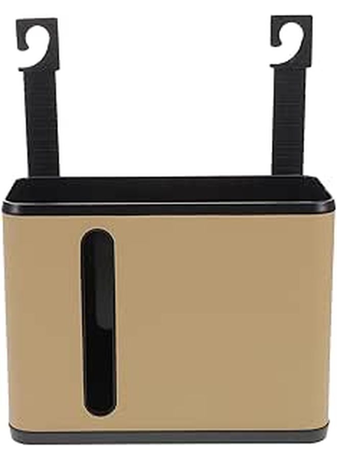 Car Seat Back Organizer With Tissue Box Trash Bin Multifunctional Storage For Family Travel - Image 1