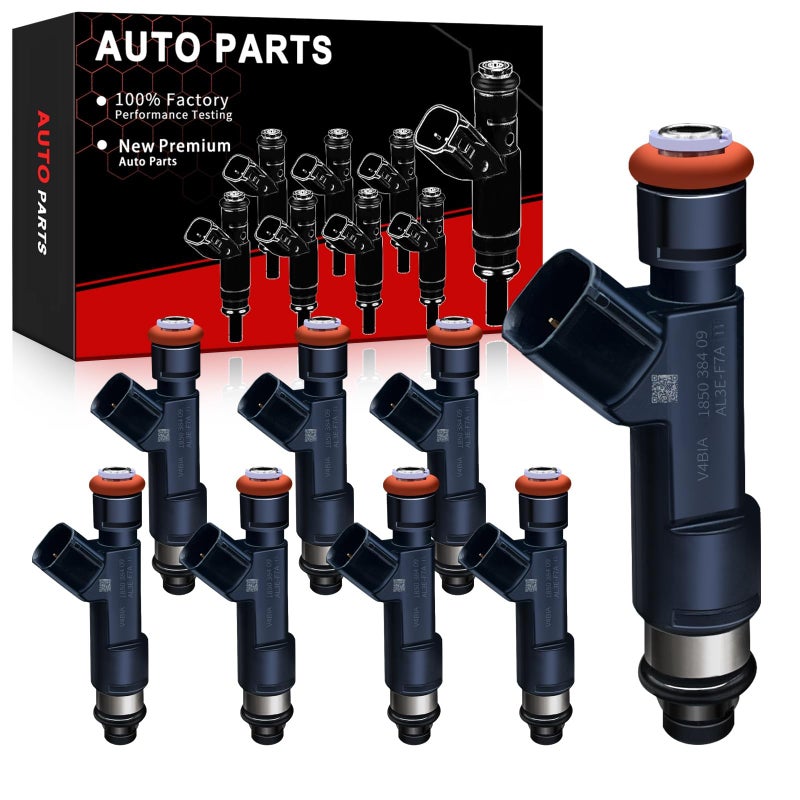 AOTPAT Fuel Injectors Fits forFord F150 62L 20102014 F250 Super Duty 2011 2012 2013 2014 2015 F350 Super Duty 62L 20112015 V8 8PCS OE AL3EF7A AL3Z9F593B F87Z9F593FA FJ1166 - Image 2