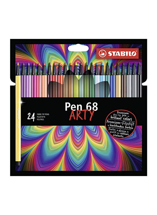 STABILO Stabilo Pen 68 Arty Wallet - 18 