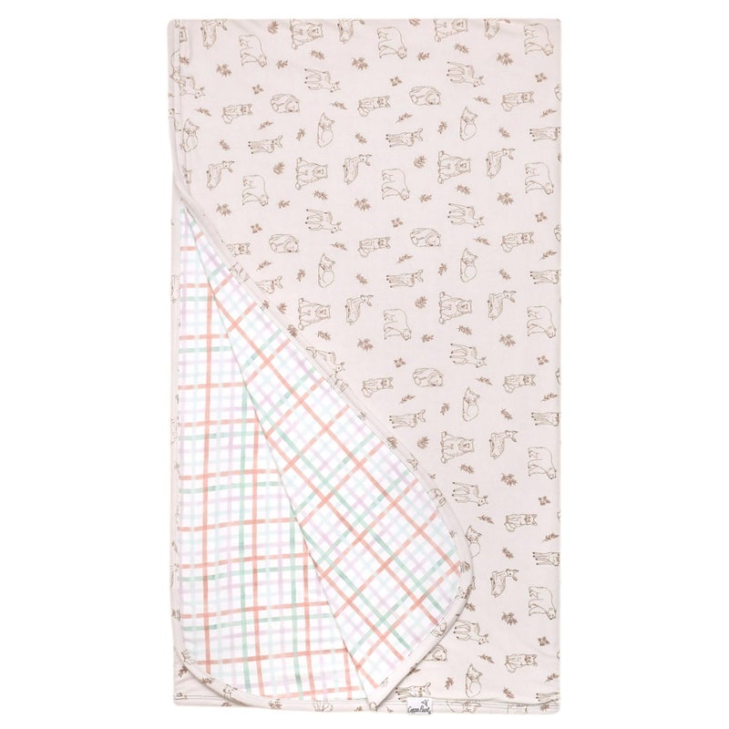 Copper Pearl Jumbo 3Layer Baby Blanket Soft Baby Quilts for Boys and Girls Breathable Cozy Toddler Blanket Baby Quilt for Newborns 60x72 Premium Material Dylan - Image 2