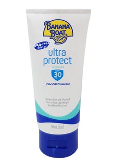 BANANA BOAT Ultra Protect Sunscreen Lotion Aloe-Vera SPF30 90ml  - Image 1