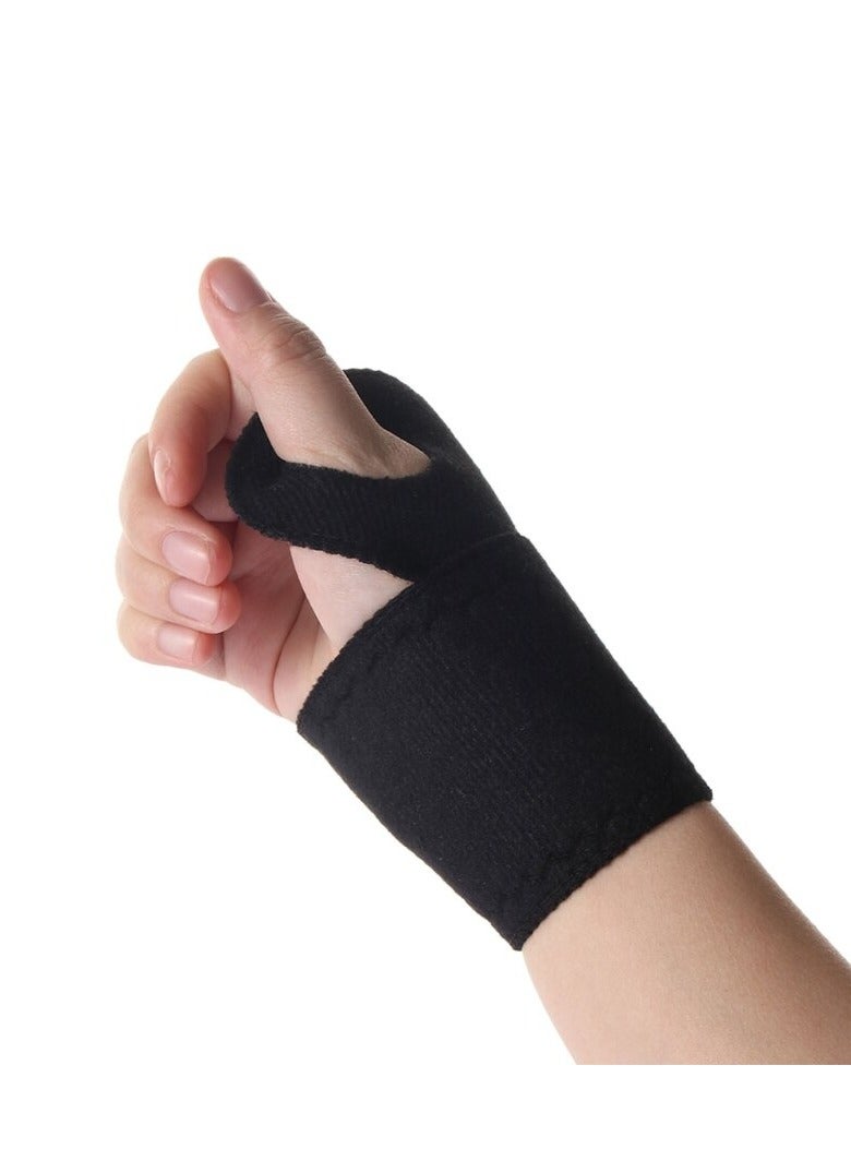 Generic 2 Pcs Self Heating Wrist Band Magnetic Therapy Support Brace Wrap Heated Hand Warmer Compression Pain Relief Wristband Sanitizer Belt  - Image 3
