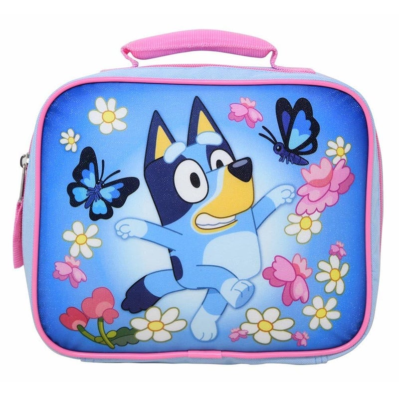 Fast Forward Bluey Girls Rectangle Lunch Bag- RECTB