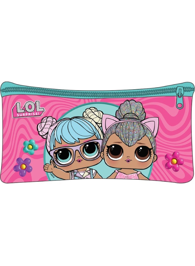 MGA حزمة قيمة LOL مفاجأة! 5 في 1 (حقيبة ترولي 16 بوصة مع صندوق غداء، حقيبة غداء، زجاجة ماء وحافظة أقلام) - Image 5