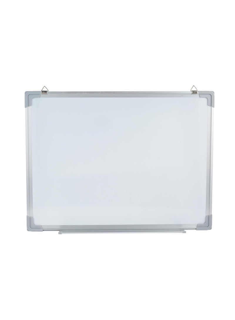 Double-Sided Magnetic Whiteboard, Dry Erase Whiteboard with Aluminum Frame, Wall-Mounted White boards Writing Boards for Office Teaching Training or Home Office School Notice Board  - Image 1