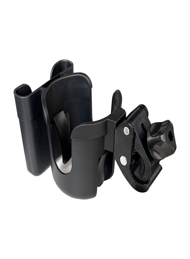 Kerlista Wheelchair/Bike Cup Holder, Universal Cup Holder with Strollers, Adjustable Drink Holde and 2-in-1 Cup Phone Holder fits for Stroller, Bike, Wheelchair, Walker, Scoote. - Image 2