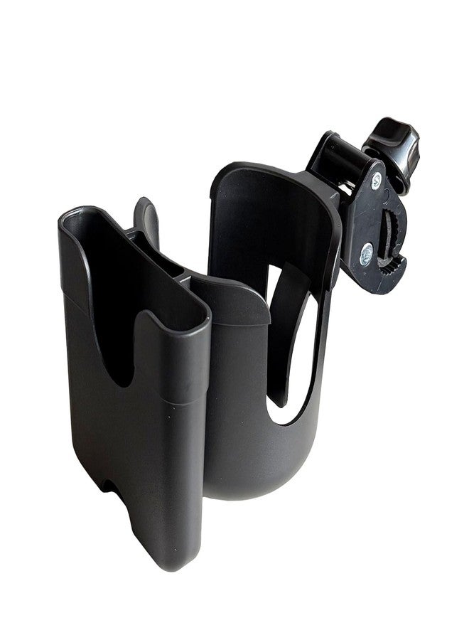 Kerlista Wheelchair/Bike Cup Holder, Universal Cup Holder with Strollers, Adjustable Drink Holde and 2-in-1 Cup Phone Holder fits for Stroller, Bike, Wheelchair, Walker, Scoote. - Image 1