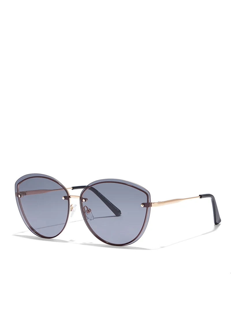 بلاك أوت BlackOut HEDY - Cat Eye - Rimless - Sunglasses