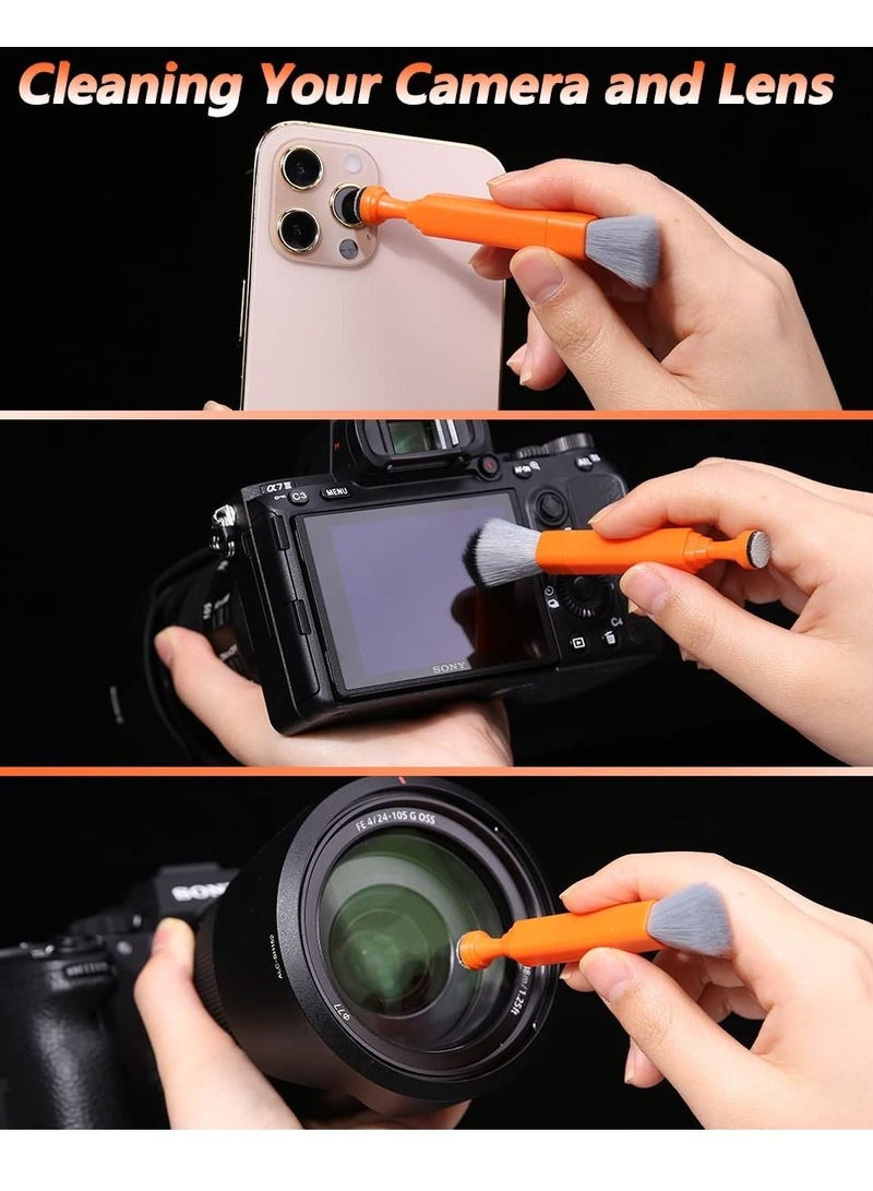 KASTWAVE Keyboard Cleaning Brush Kit 11 in 1 Electronics Cleaning Set Multi Cleaner Tool Multi-Function Cleaning Kit for Phone Camera Lens Computer with 3ml Mist Spray New Compact Design - Image 5