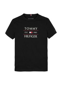TOMMY HILFIGER Kids Logo Flag Short Sleeve T-Shirt  - Image 4