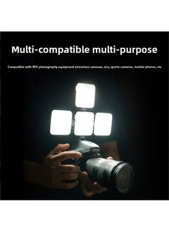 General Portable Outdoor Live Broadcast Square Soft Light Cooling And Heating Photography Light C Port Charging Video Shooting Light Pocket Fill Light-Specifications:Tri-color (with Battery)  - Image 3