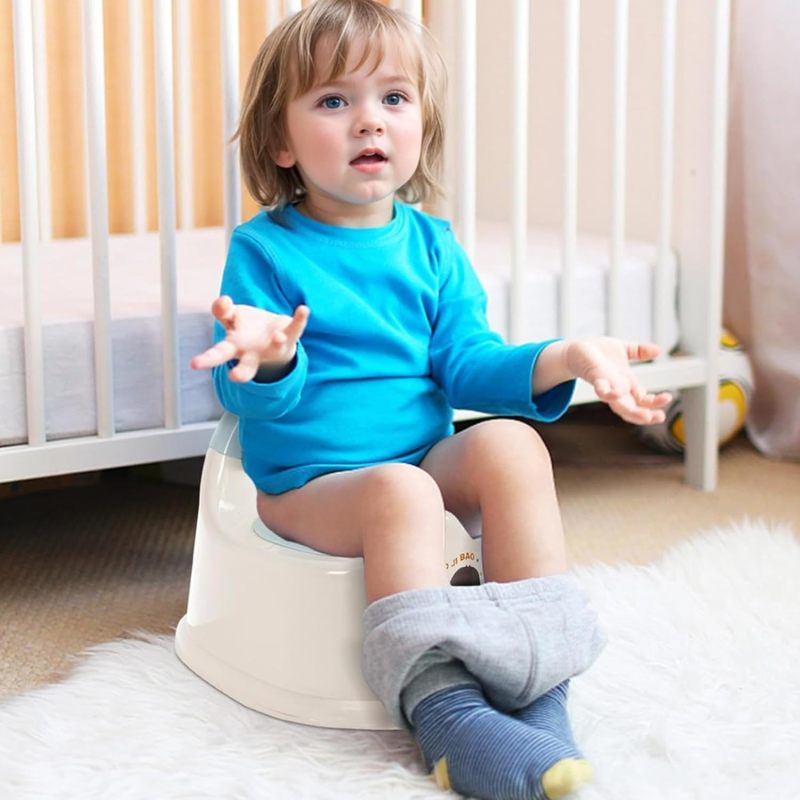 Toddler Potty Training Toilet: Blue Portable Spill Proof Potty for Toddler Boys and Girls - Image 2