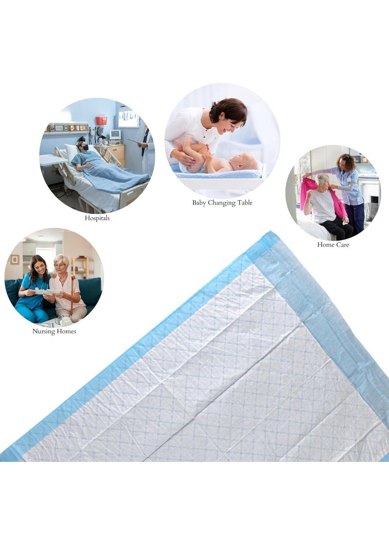 Vakly Disposable Changing  Under Pads Pack of 25 Disposable Soft Absorbent Waterproof 17x24 Incontinence Underpad Protector Liners for Beds Chairs Diaper Changing  for Adults and Baby Protection  - Image 4