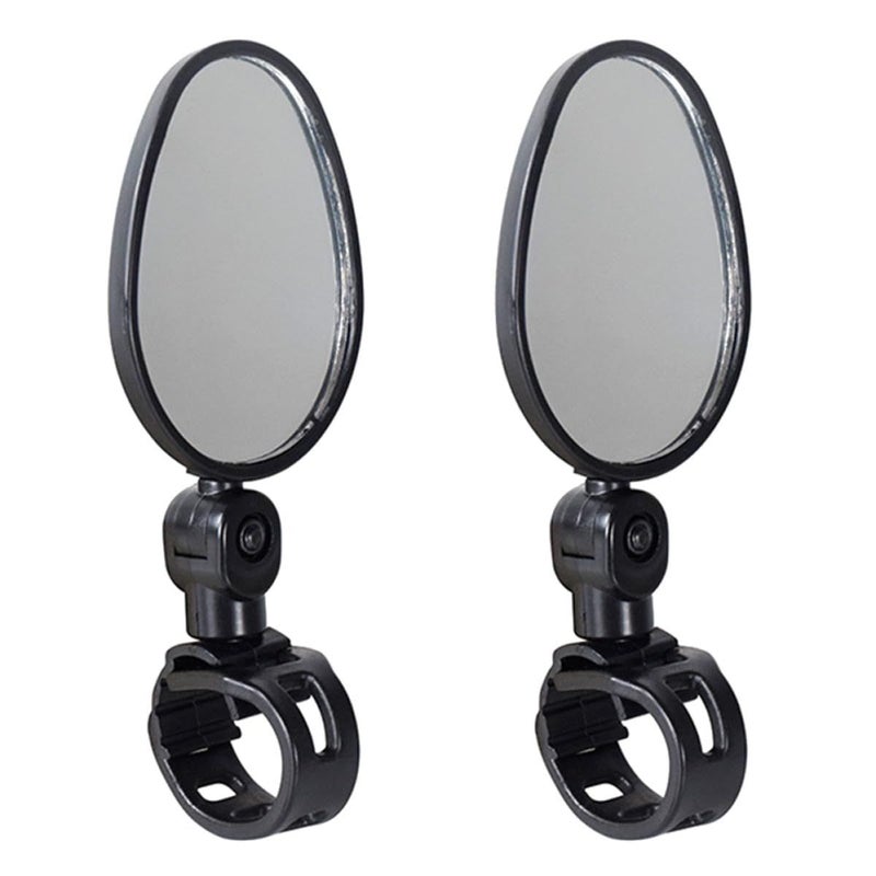 Bicycle Rearview Mirrors 2Pcs HD Convex Lens Handlebar Mirror for Mountain Road Cycling Safety - Image 2