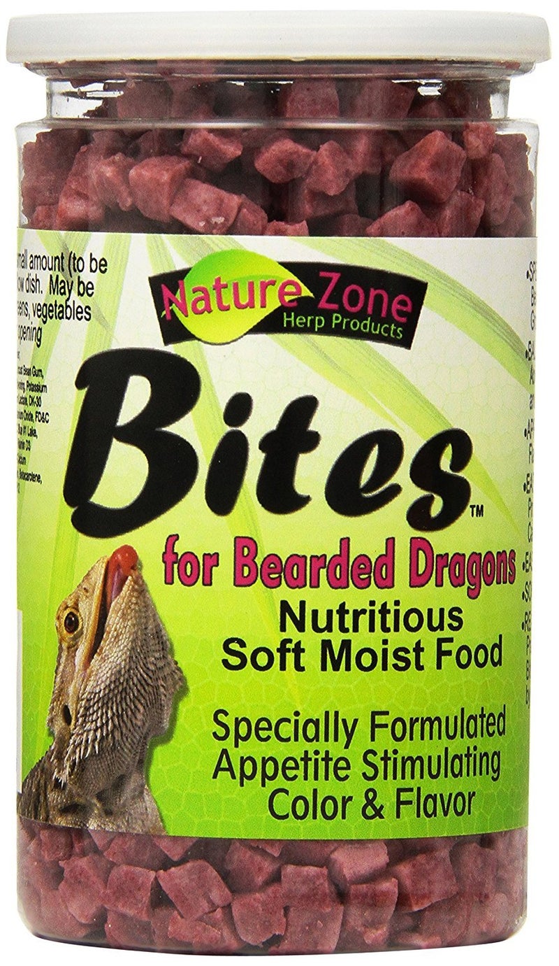 Nature Zone Bearded Dragon Bites Soft Moist Food, 9-Ounce - Image 1
