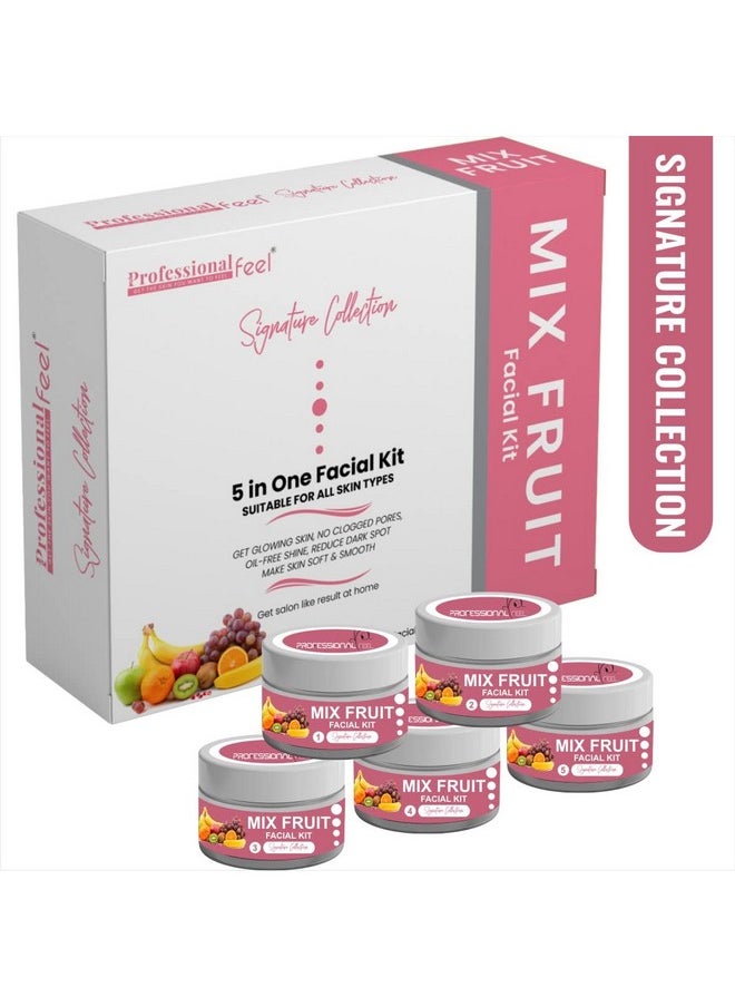 professional feel - Mix Fruit Facial Kit, Facial Kit For Women & Men Signature Collection Facial Kit (Mix Fruit) - Image 1