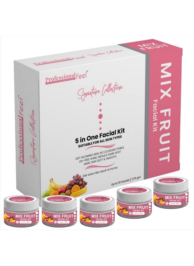 professional feel - Mix Fruit Facial Kit, Facial Kit For Women & Men Signature Collection Facial Kit (Mix Fruit) - Image 1